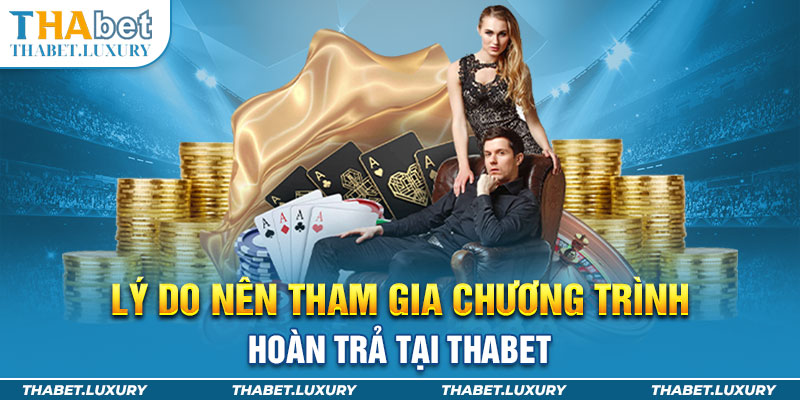 Lý do nên tham gia chương trình hoàn trả tại Thabet 