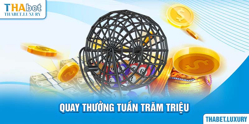 Quay thưởng tuần trăm triệu